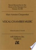 Vocal chamber music