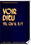 Voir Dieu tel qu'il est