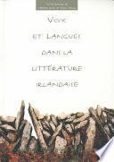 Voix et langues dans la littérature irlandaise