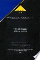 Voix éthniques, ethnic voices