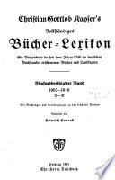 Vollständiges Bücher-Lexicon ... 1750-1910