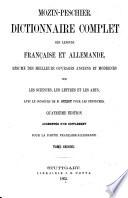 *Vollständiges wörterbuch der deutschen und französischen sprache