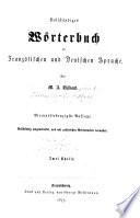 Vollständiges Wörterbuch der französischen und deutschen Sprache