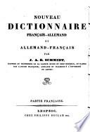 Vollständigstes französisch-deutsches und deutsch-französisches Handwörterbuch