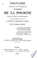 Voltaire, complice et conseiller du partage de la Pologne