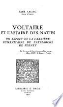 Voltaire et la̓ffaire des natifs