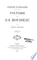 Voltaire et Rousseau