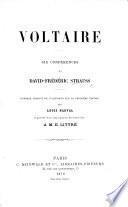 Voltaire. Six conférences ... Ouvrage traduit de l'Allemand sur la troisième édition, par L. Narval, et précédé d'une lettre-préface du traducteur à M. E. Littré