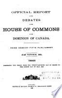 Votes and Proceedings - House of Commons