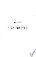 Voyage à ma fenêtre