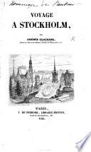 Voyage à Stockholm
