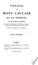 Voyage au Mont Caucase et en Géorgie