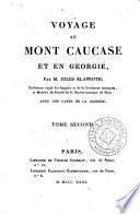 Voyage au mont Caucase et en Géorgie