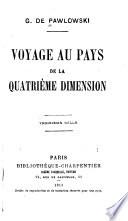 Voyage au pays de la quatrième dimension