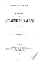 Voyage au royaume de Naples en 1862