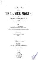 Voyage autour de la Mer morte