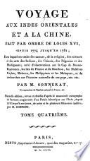 Voyage aux Indes Orientales et a la Chine