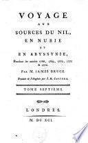 Voyage aux sources du Nil, en Nubie et en Abyssynie, pendant les années 1768-1772
