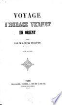 Voyage d' Horace Vernet en Orient