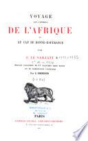 Voyage dans l'intérieur de l'Afrique et au cap de Bonne-Espérance