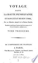 Voyage Dans La Haute Pensylvanie Et Dans L'État De New-York