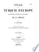 Voyage dans la Turquie d'Europe, description physique de la Thrace