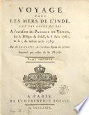 Voyage Dans Les Mers De L'Inde