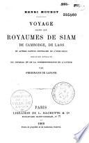 Voyage dans les royaumes de Siam, de Cambodge, de Laos et autres parties centrales de l'Indo-Chine
