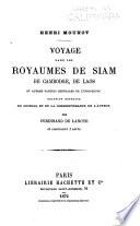 Voyage dans les royaumes de Siam, de Cambodge
