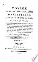 Voyage dans les trois royaumes d'Angleterre
