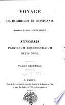 Voyage de Humboldt et Bonpland