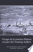 Voyage de la mission Flatters au pays des Touareg Azdjers
