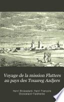 Voyage de la mission Flatters au pays des Touareg Azdjers