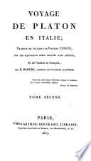 Voyage de Platon en Italie