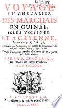 Voyage du chevalier Des Marchais en Guinée, etc