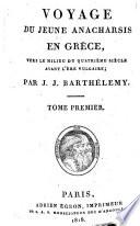 Voyage du jeune Anacharsis en Grèce