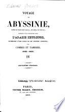 Voyage en Abyssinie, dans le pays des Galla, de Choa et d'Ifat