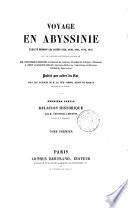 Voyage en Abyssinie, par T. Lefebvre [and others].