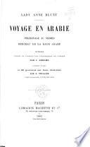 Voyage en Arabie