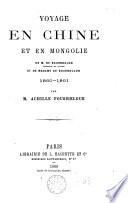 Voyage en Chine et en Mongolie de m. de Bourboulon