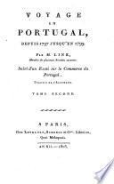 Voyage en Portugal depuis 1797 jusqu'en 1799,par m Link
