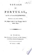 Voyage en Portugal ... rédigé par M. Link, et faisant suite à son voyage dans le même pays