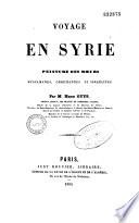 Voyage en Syrie