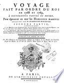 Voyage Fait Par Ordre Du Roi En 1768 Et 1769 À Différentes Parties Du Monde
