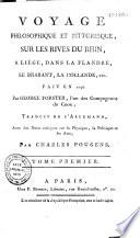 Voyage philosophique et pittoresque sur les rives du Rhin ... fait en 1790
