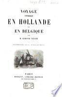 Voyage pittoresque en Hollande et en Belgique