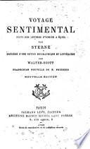 Voyage sentimental, suivi des: Lettres d'Yorick à Eliza