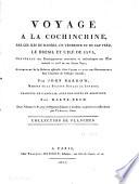 Voyages à la Cochinchine, par les îles de Madère, de Ténériffe et du Cap Verd, le Brésil et l'île de Java
