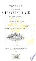 Voyages d'un critique à travers la vie et les livres