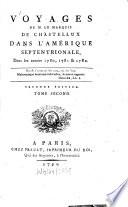 Voyages Dans L'Amérique Septentrionale